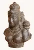Product image 2 of the product “Sri Dewi Bust 50cm, cast stone, Antique Finish ”